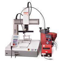 Loctite Robot 98282A 3 tengelyes (x-y-z) 200x200x50mm-es robot 220V CE, Tanítópanellel együtt