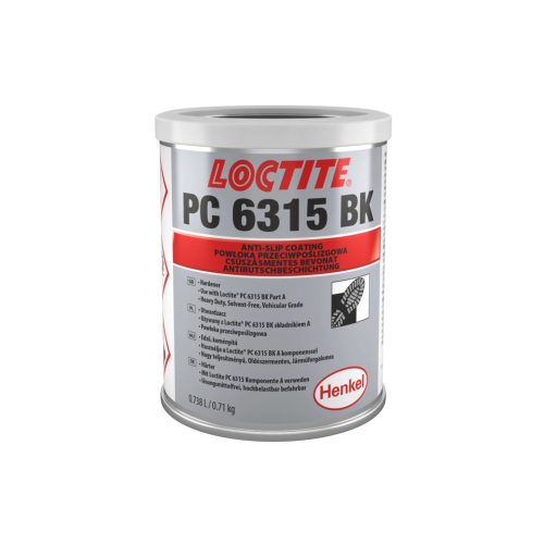 LOCTITE PC 6315 BK Két-komponensű, csúszásgátló epoxy bevonat, fekete