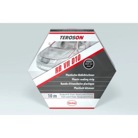   LOCTITE TEROSON RB VII D10 BK Tömítő szalag, kerek, tartósan formázható, festhető, fekete