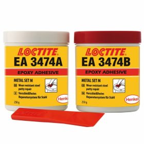   LOCTITE EA 3474 Metal Set M, kopásálló, ásványi töltésű (1:1)