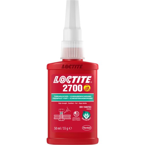 LOCTITE 2700 Veszélyjel mentes nagy szilárdáságú csavarrögzítő