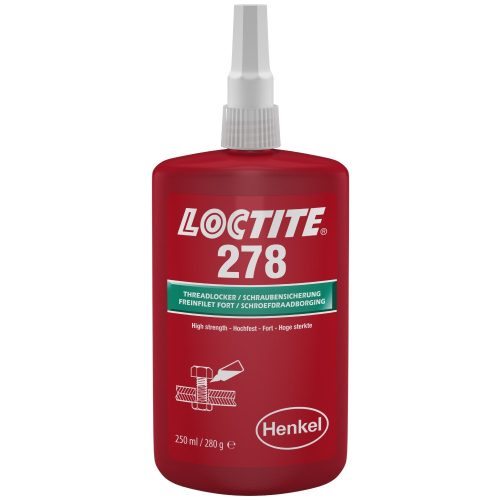 LOCTITE 278 Nagy szilárdságú, közepes viszokzítású, lassú, csavarrögzítő