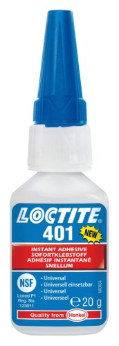 LOCTITE 401 Általános felhasználású, pillanatragasztó