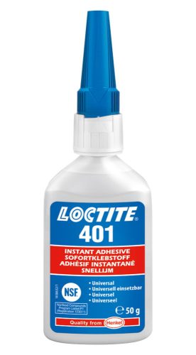 LOCTITE 401 Általános felhasználású, pillanatragasztó