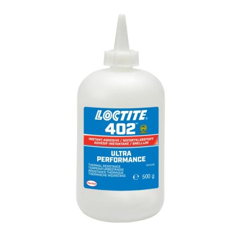 LOCTITE 402 Univerzális, nagy szívósságú, magas hőállóságú pillanatragasztó