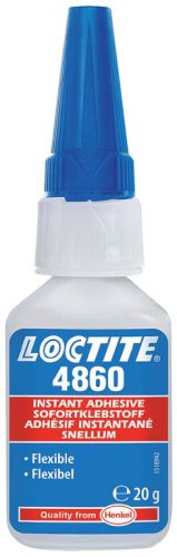 LOCTITE 4860 Rugalmas nagy viszkozitású pillanatragasztó