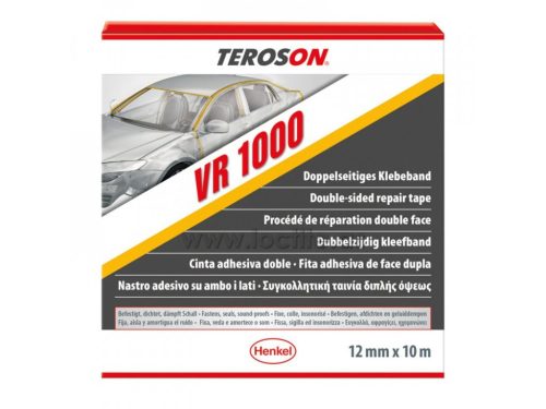 TEROSON VR 1000 Kétoldalas ragasztószalag, 12 mm széles