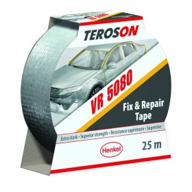   TEROSON VR 5080 Rögzítő, javító, csiszolásálló, 3 rétegű, szürke ragasztószalag