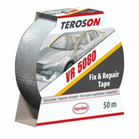   TEROSON VR 5080 Rögzítő, javító, csiszolásálló, 3 rétegű, szürke ragasztószalag