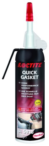 LOCTITE SI 5910 Szilikon felülettömítő, Quick Gasket, olajálló, oxim bázisú, semleges, fekete  