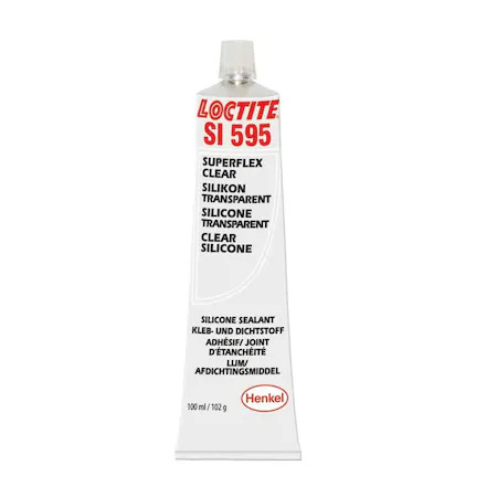 LOCTITE SI 595 TR Superflex szilikon tömítő-ragasztó, ecetsavas, átlátszó 