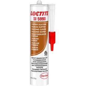   LOCTITE SI 5990 Szilikon felülettömítő, 350°C-ig, veszélyjel mentes, rézszínű 