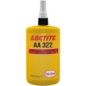   LOCTITE AA 322 Közepes viszkozitású UV ragasztó műanyaghoz, fémhez, üveghez