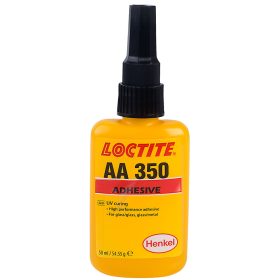   LOCTITE AA 350 Közepes viszkozitású, szívós ragasztó üveghez, fémhez
