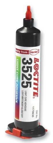 LOCTITE AA 3525 Nagy viszkozitású, szívós, látható fényre is kötő UV ragasztó